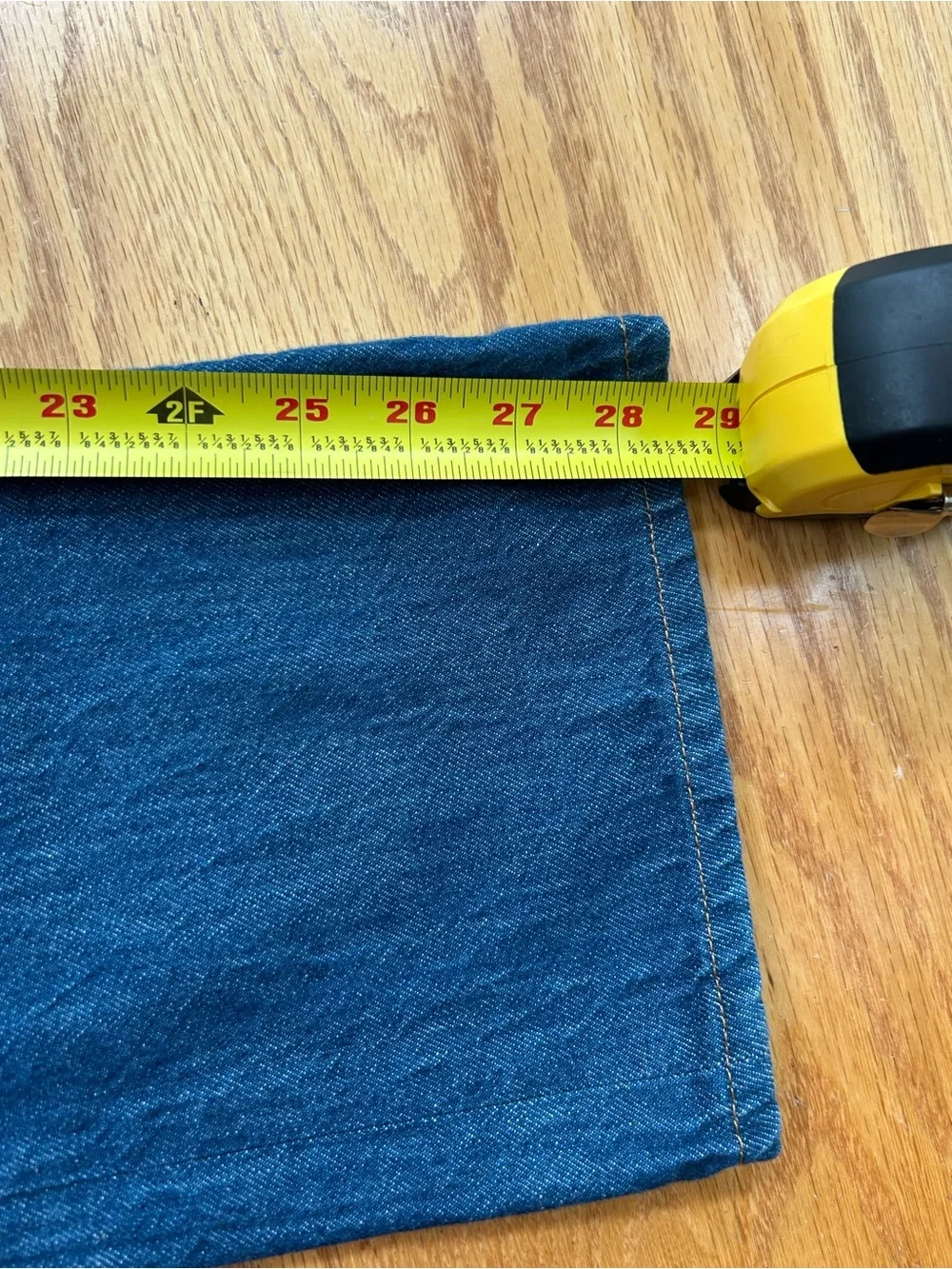 Junya Watanabe MAN x Levi's Camo Pocket Denim Jeans Indigo Blue Japan‎ Size XS
